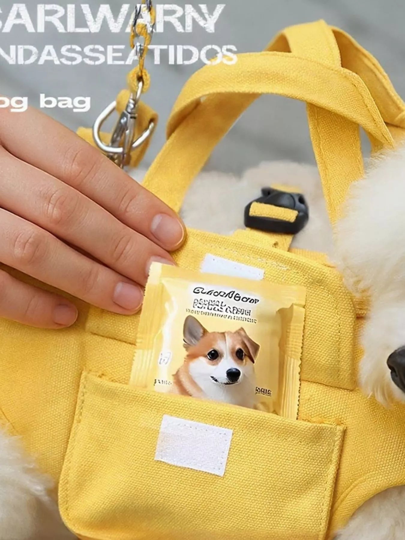 Pet Carrier - Portable Safety Harness Travel Carrier