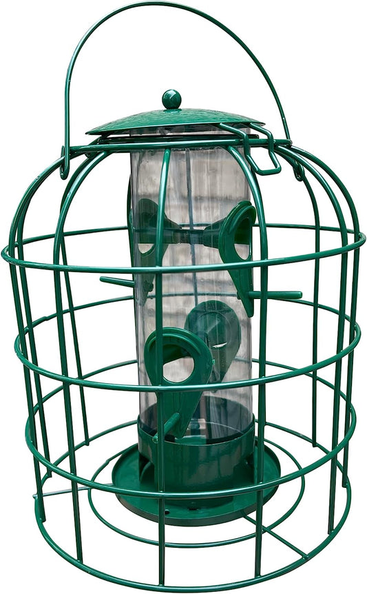 Bird Feeder – Squirrel Resistant Mesh Tube Outdoor Station