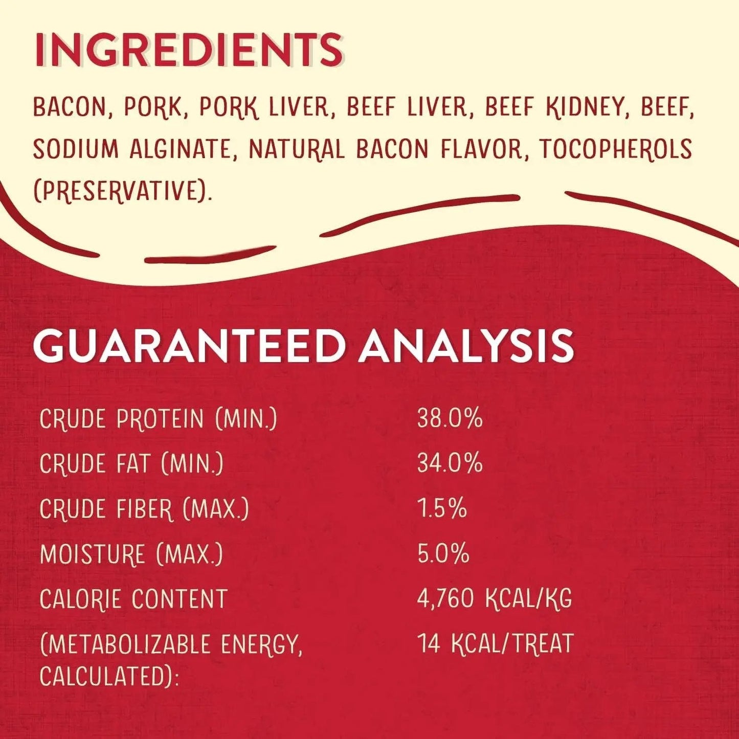 Freeze-Dried Raw Wild Weenies Dog Treats - High-Protein Training Treats for Dogs & Puppies - All-Natural Bacon Recipe with 95% Meat & Organs - USA Made - 11 Oz Bag