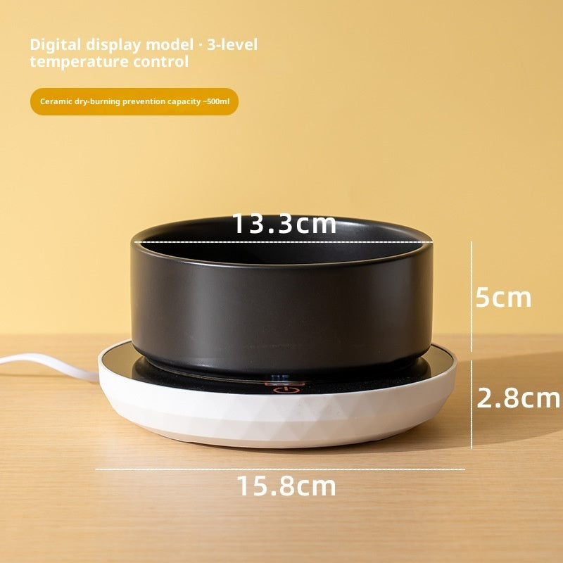 Cat Bowl Ceramic Heating Constant Temperature Cat Water Bowl