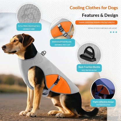 Cooling Lightweight Vest For Petsbreathable And