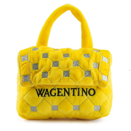Wagentino Handbag Plush Squeak Dog Toy
