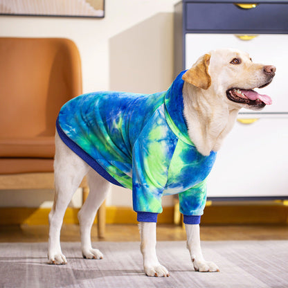Tie-dye Hoodie For Small Medium And Large Dogs Poodle Bichon