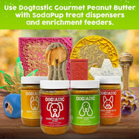 Dogtastic Peanut Butter for Dogs with Flax Seed - Xylitol-Free | USA Made - 50% off-Purrfect Pet Kingdom