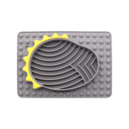 Slow Feeder Dog Bowls Stable Slow Feeder Licking Mat For