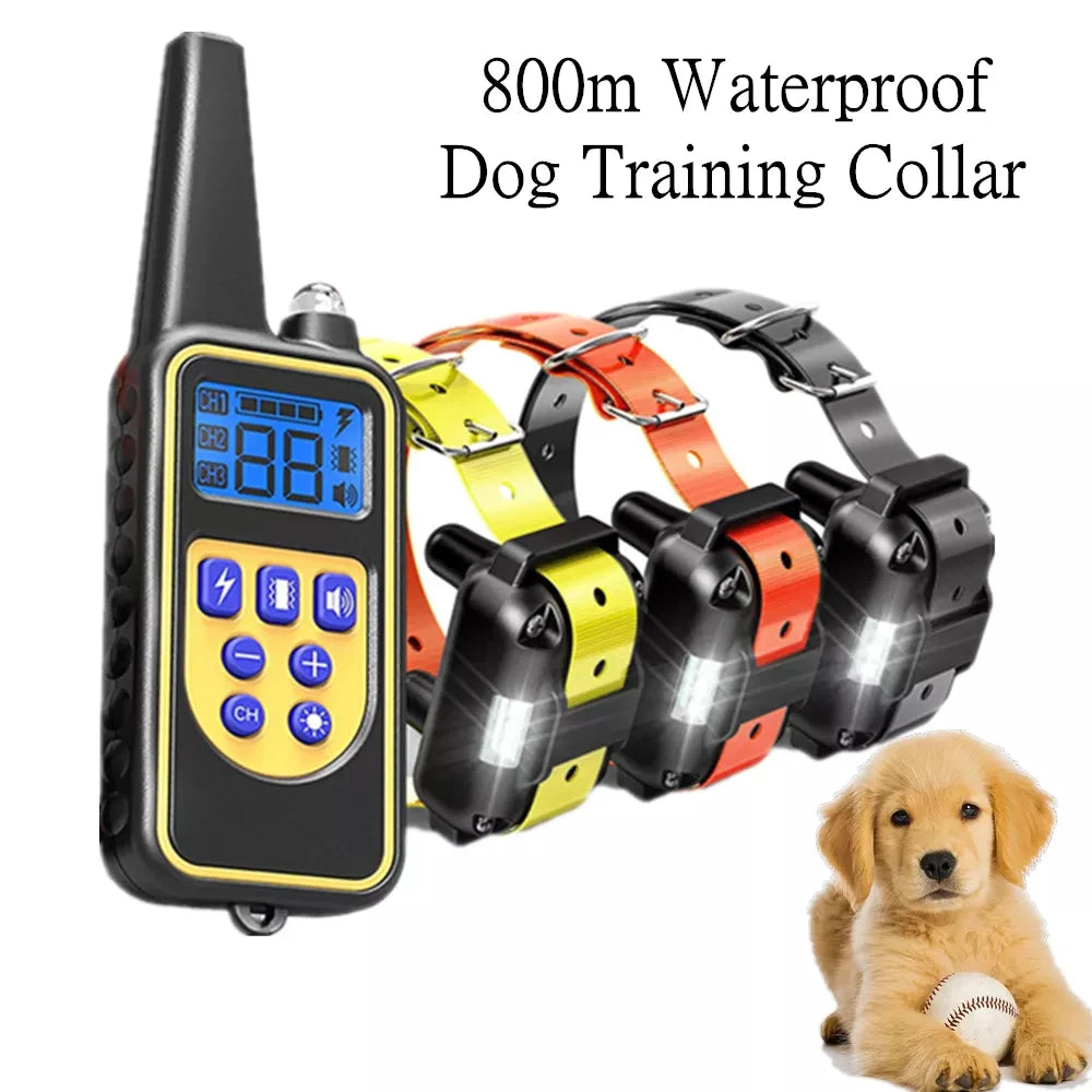 Electric Dog Training Collar - Professional Behavior Control System ⚡