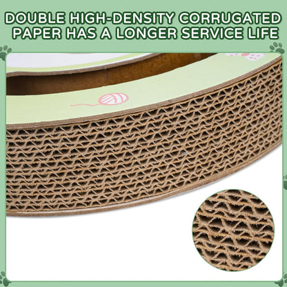 Cat Claw Scratch Pad Cat Round Cat Scratcher Cardboard Toys