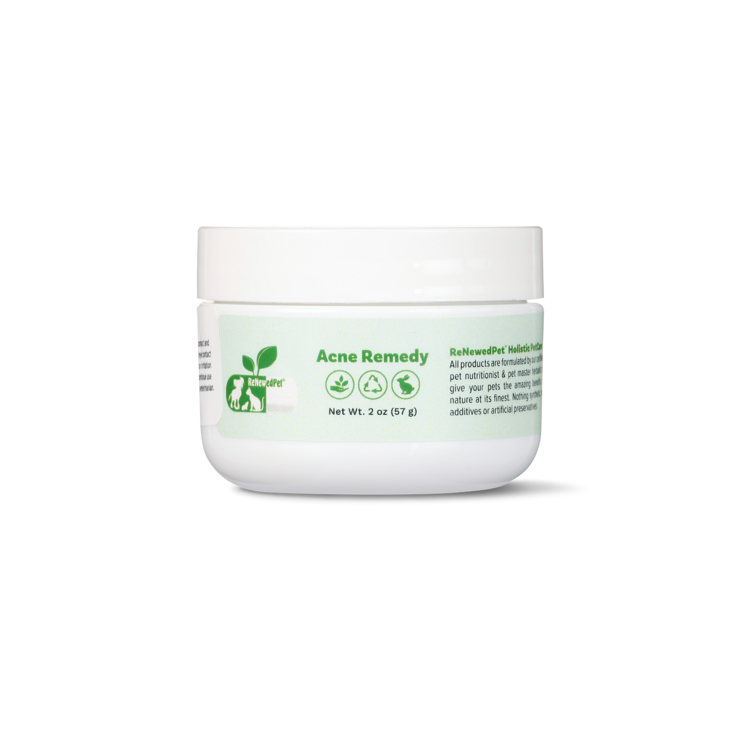 4 - ALL PETS ACNE/BLACKHEAD REMEDY - Pet Grooming - ReNewedPet - 2 OZ. ($8.47/oz.) - ACNE2OZ