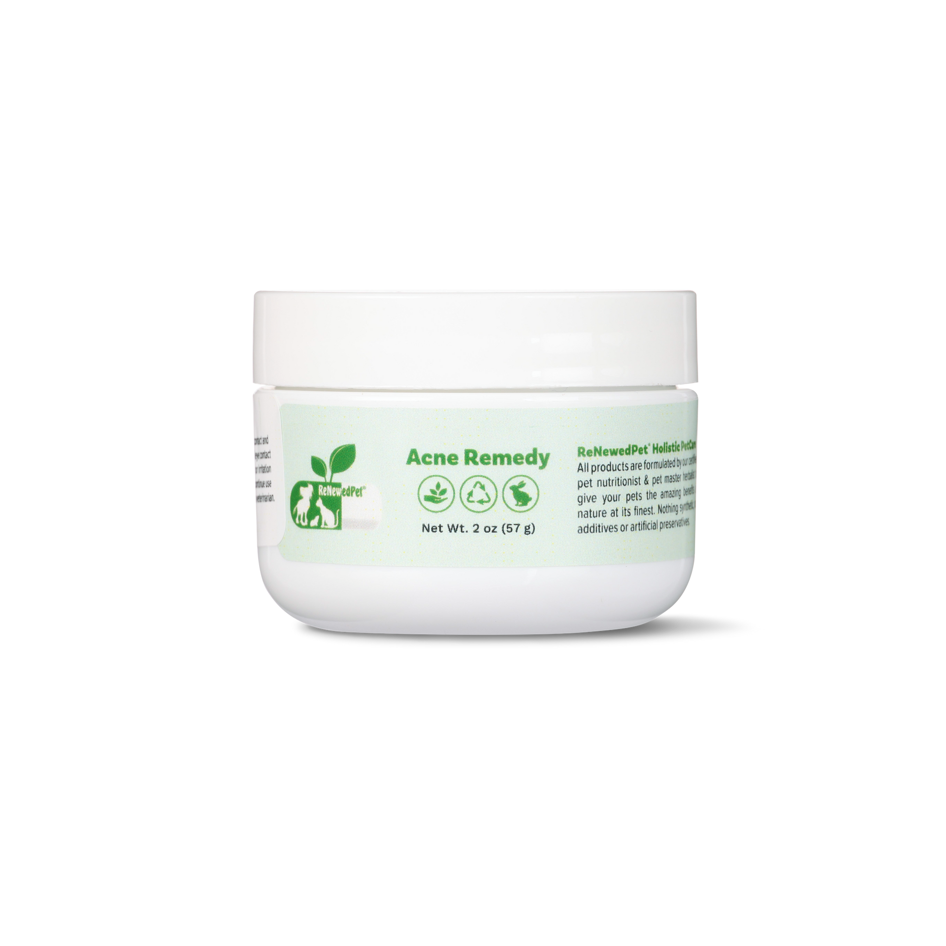 4 - ALL PETS ACNE/BLACKHEAD REMEDY - Pet Grooming - ReNewedPet - 2 OZ. ($8.47/oz.) - ACNE2OZ