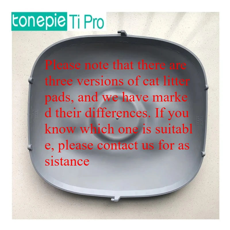 Bin Bottom Capsule for Tonepie Ti Pro Automatic Cat Litter Box Accessories Silicone Pad Cat Litter Pad Garbage Collection Bag
