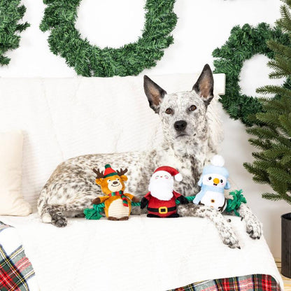 Christmas Crew Dog Toy Set