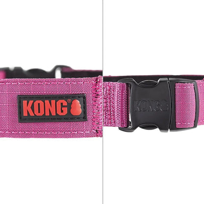 KONG Large Pink Dog Collar Ultra Durable Padded Handle