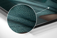 Lady Dog Brushed Aluminum Dibond Wall Art