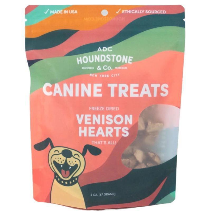 ADC Houndstone & Co. - Venison Hearts Dog Treats (2OZ)