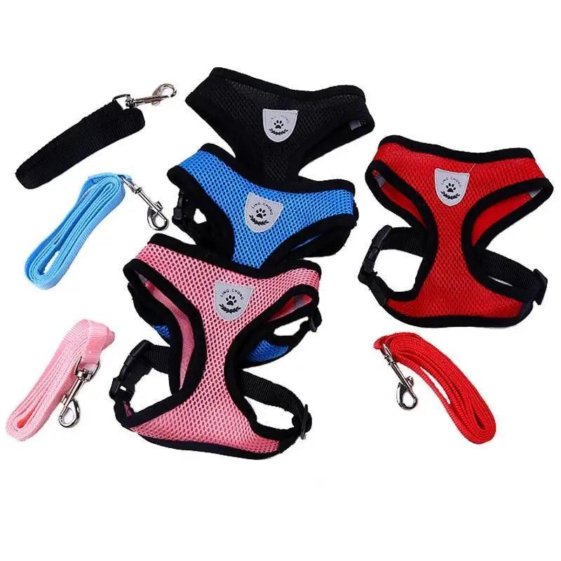 Adjustable No-Pull Dog Harness With Padded Handle Large Size