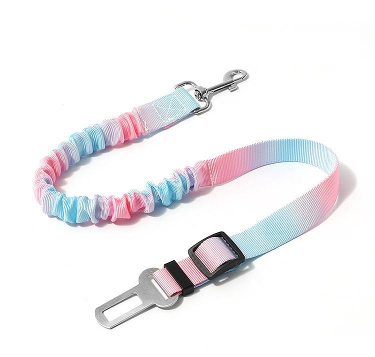 Purrfect Pet Kingdom Adjustable Pet Car Seat Belt with Elastic Design for Comfort and Safety