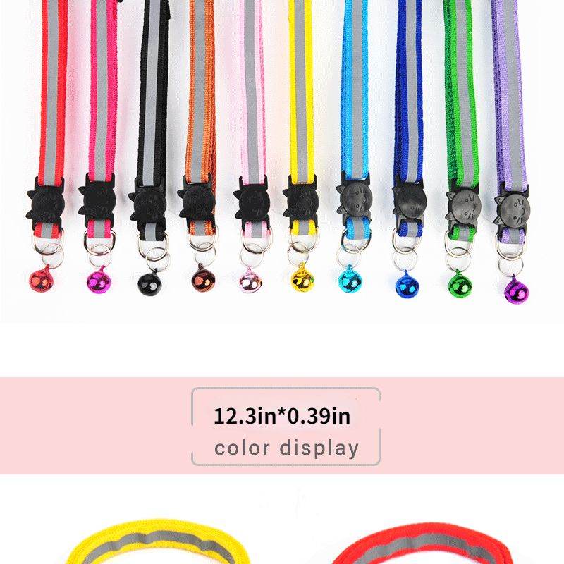 Purrfect Pet Kingdom Adjustable Reflective Collar for Pets Purrfect Pet Kingdom