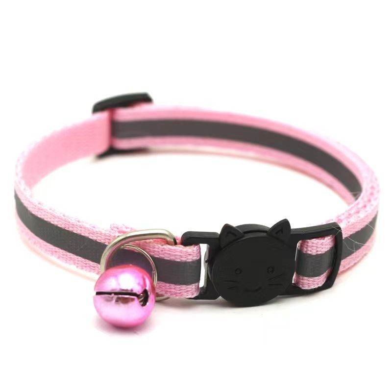 Purrfect Pet Kingdom Adjustable Reflective Collar for Pets Reflective Light Powder Purrfect Pet Kingdom