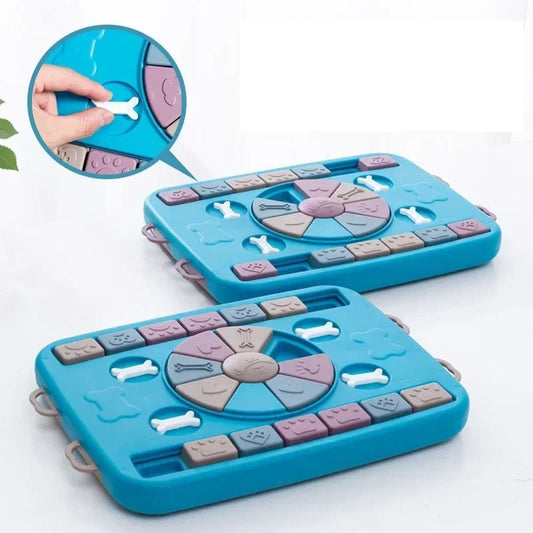 Pet Dog Puzzle Toy Interactive Eat Slowly Feeder Food