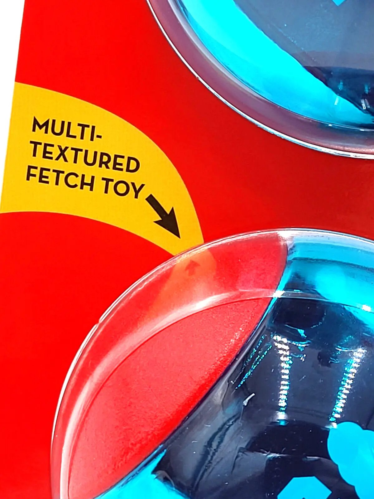 KONG Squeezz Action Ball Large 2 Count Textured Squeaky Fetch Toy