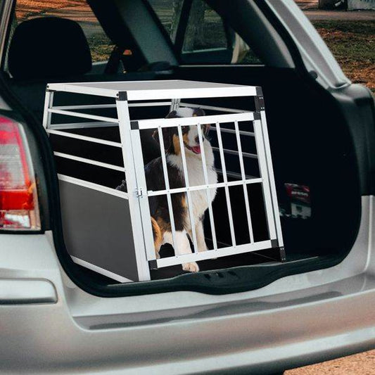 Purrfect Pet Kingdom Aluminum Pet Travel Crate - Durable & Spacious Purrfect Pet Kingdom
