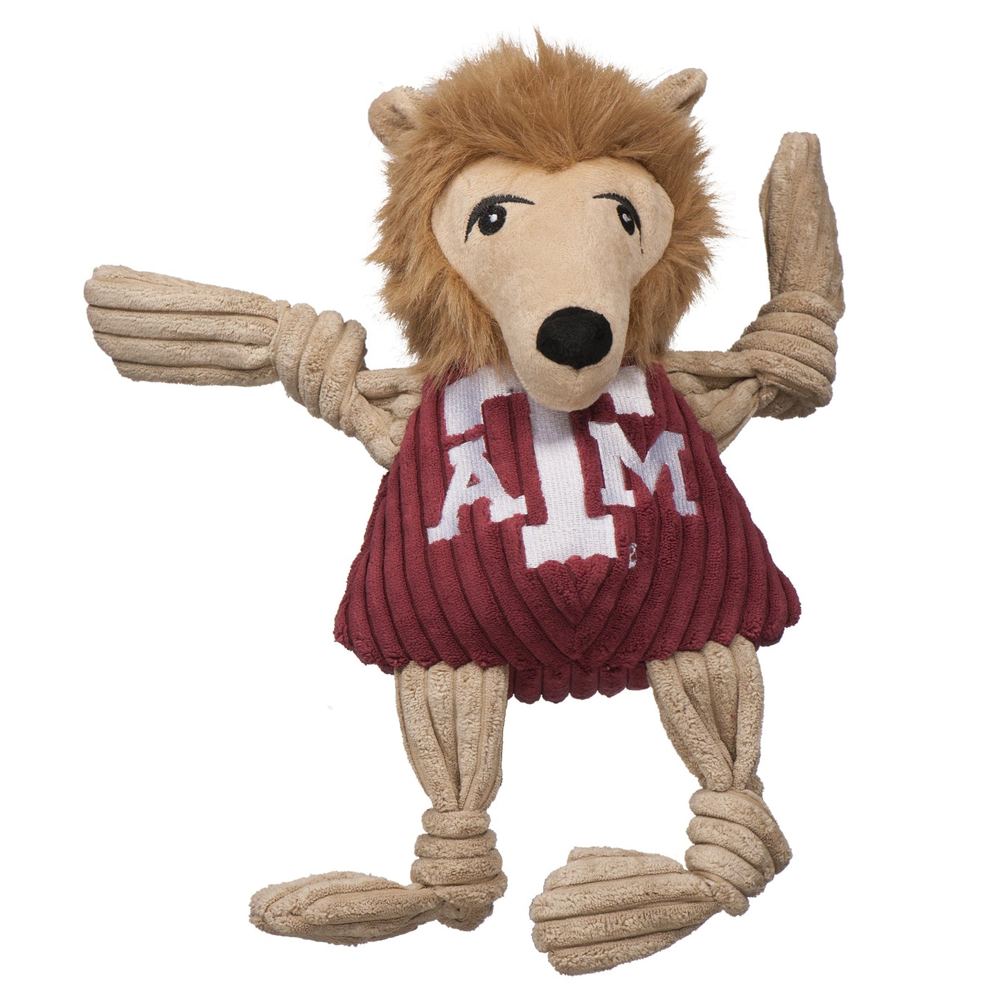 Dog Toy NCAA Texas A&M University Reveille Knottie Plush Toy - main product image for dog toy