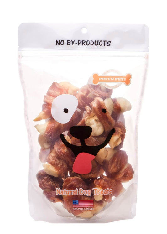 Dog Treats Pork Apple Twist 4 Oz Natural 🐷