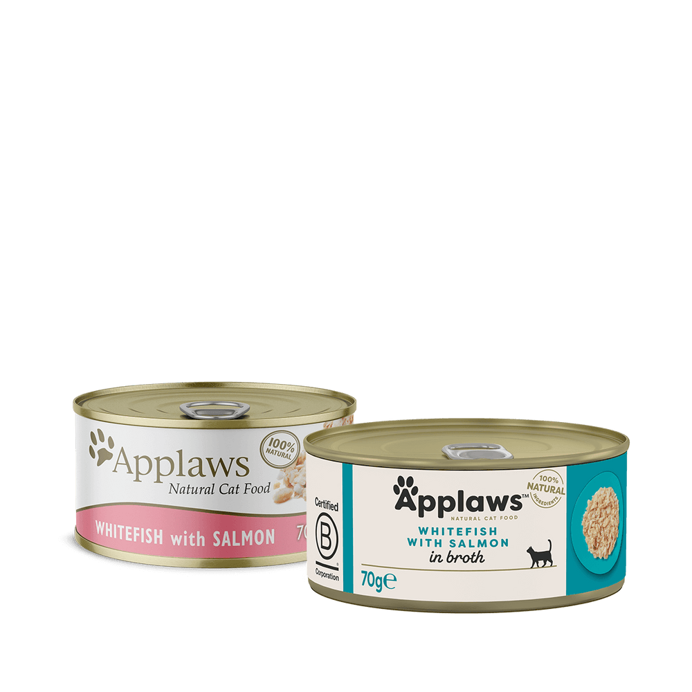 Applaws Whitefish & Salmon Wet Cat Can (2.47oz)