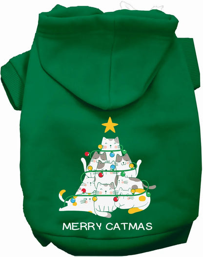 As You Wish Apparel - Merry Catmas Pet Hoodie - New!