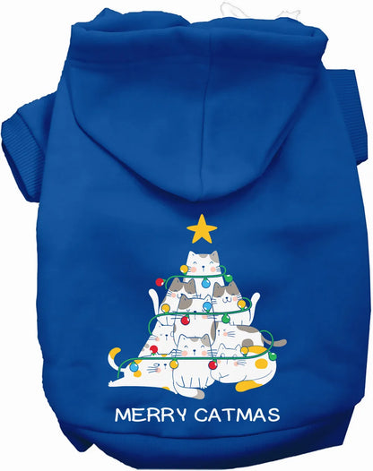 As You Wish Apparel - Merry Catmas Pet Hoodie - Hoodie