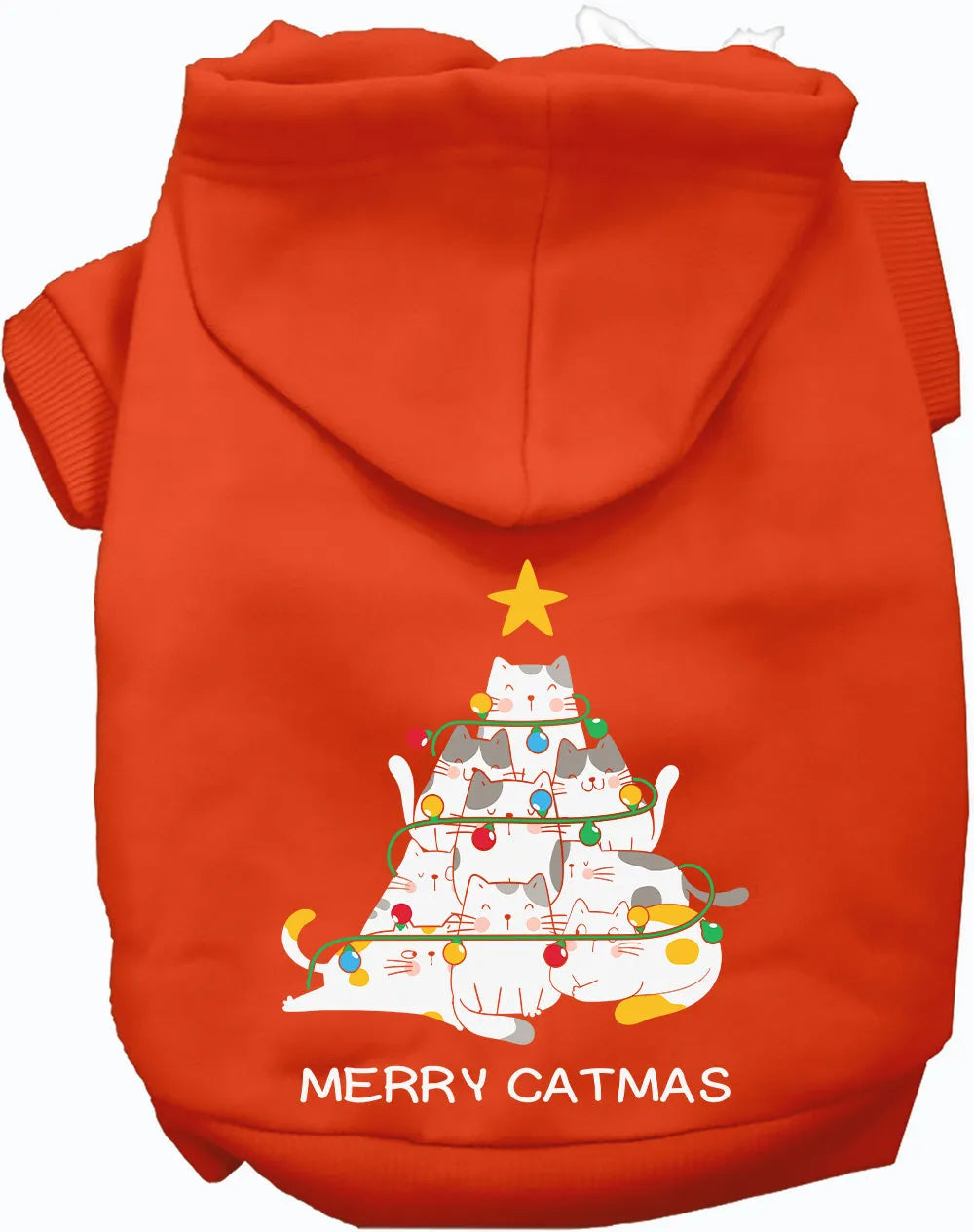 As You Wish Apparel - Merry Catmas Pet Hoodie - Hoodie