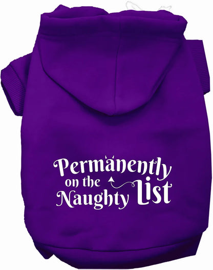 As You Wish Apparel - Permanently on the Naughty List Pet Hoodie - Hoodie