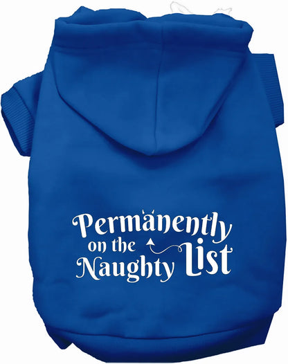 As You Wish Apparel - Permanently on the Naughty List Pet Hoodie - Hoodie