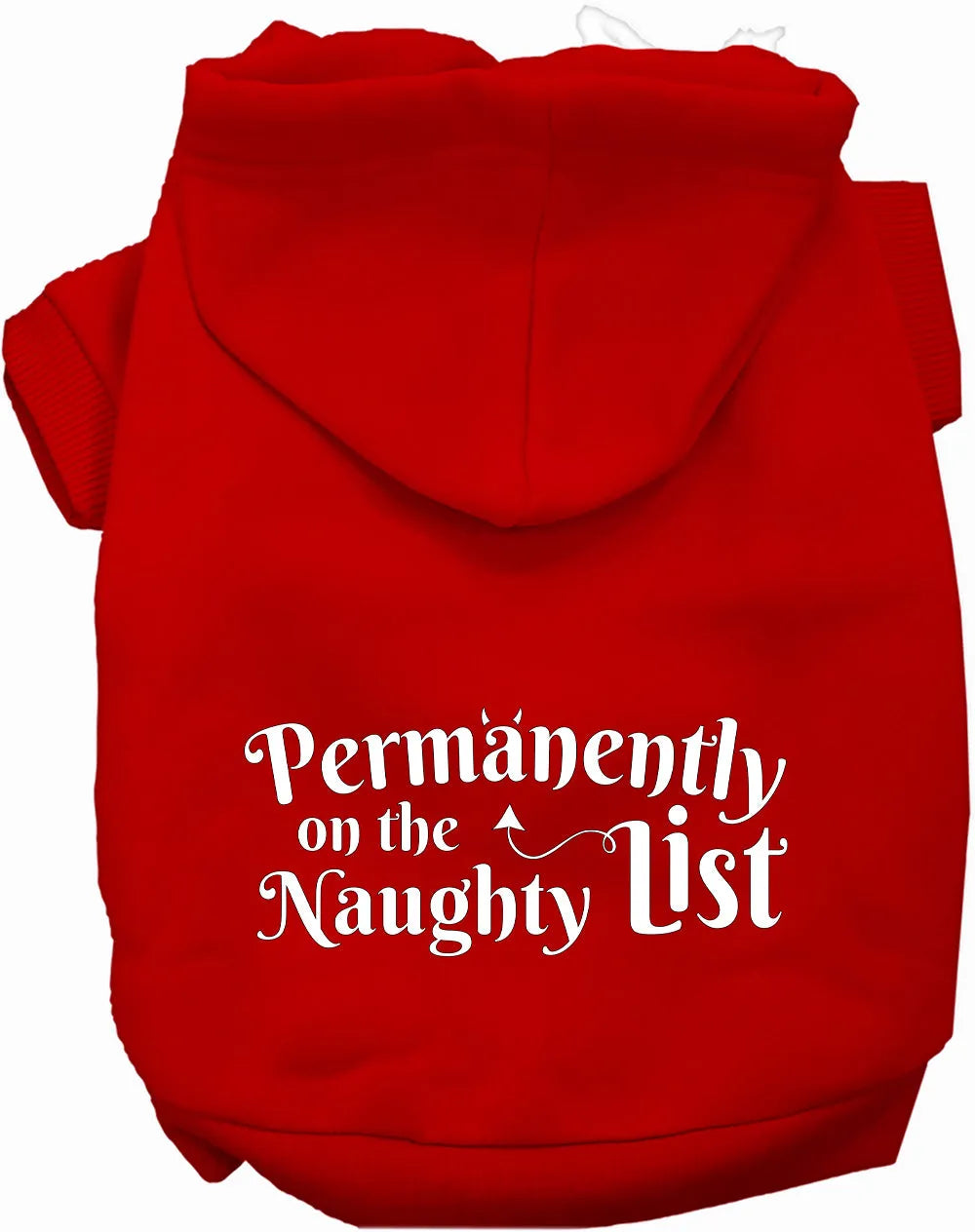 As You Wish Apparel - Permanently on the Naughty List Pet Hoodie - Hoodie