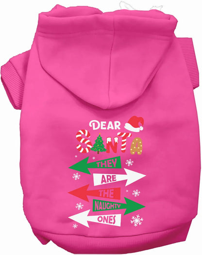 As You Wish Apparel - They're the Naughty Ones Christmas Pet Hoodie - Hoodie