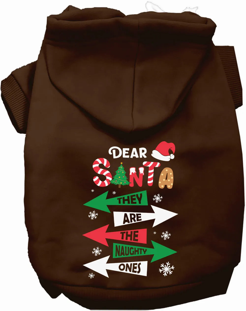 As You Wish Apparel - They're the Naughty Ones Christmas Pet Hoodie - Hoodie