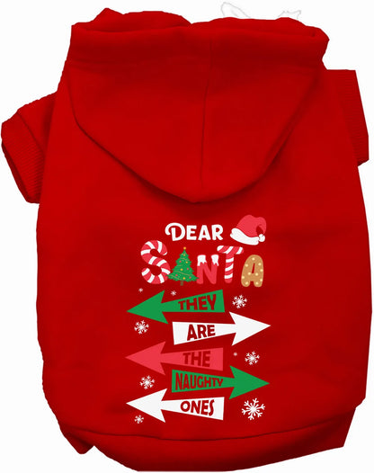 As You Wish Apparel - They're the Naughty Ones Christmas Pet Hoodie - Hoodie