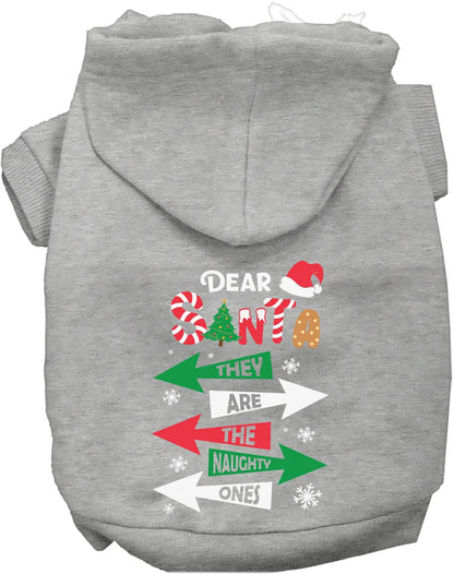 As You Wish Apparel - They're the Naughty Ones Christmas Pet Hoodie - Hoodie