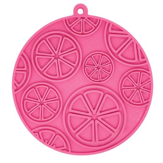 Citrus Design eMat - Enrichment Lick Mat For Dogs and Cats -