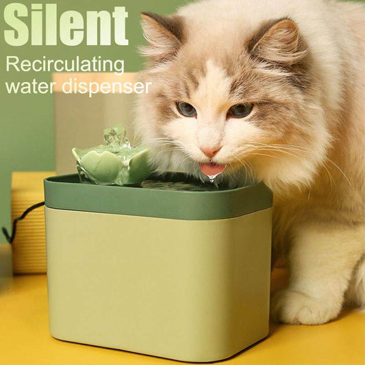 Purrfect Pet Kingdom 1.5L Automatic Cat Waterer - Portable, Anti-Dry Purrfect Pet Kingdom