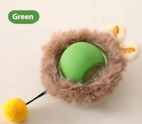 Auto-Rolling Cat Ball Interactive Toy