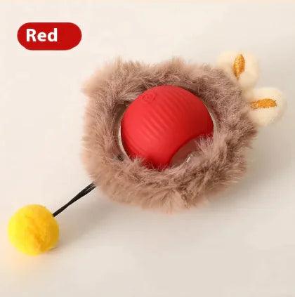 Auto-Rolling Cat Ball Interactive Toy