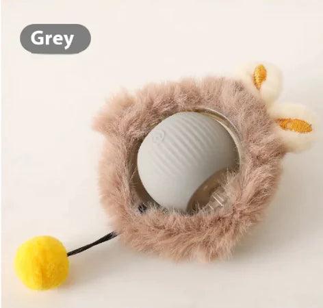 Auto-Rolling Cat Ball Interactive Toy