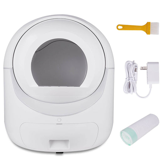 Purrfect Pet Kingdom Automatic Cat Litter Box with Efficient Cleaning as Pic Purrfect Pet Kingdom