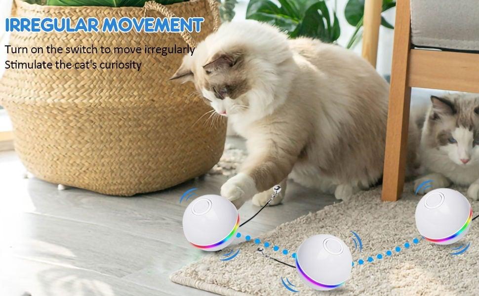 Smart Interactive Cat Toy Ball