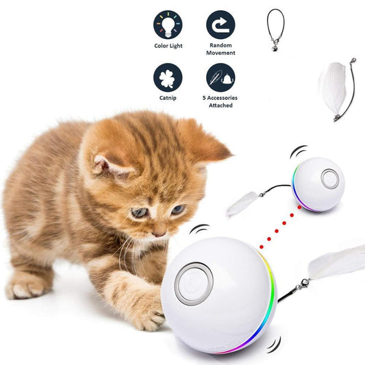 Smart Interactive Cat Toy Ball