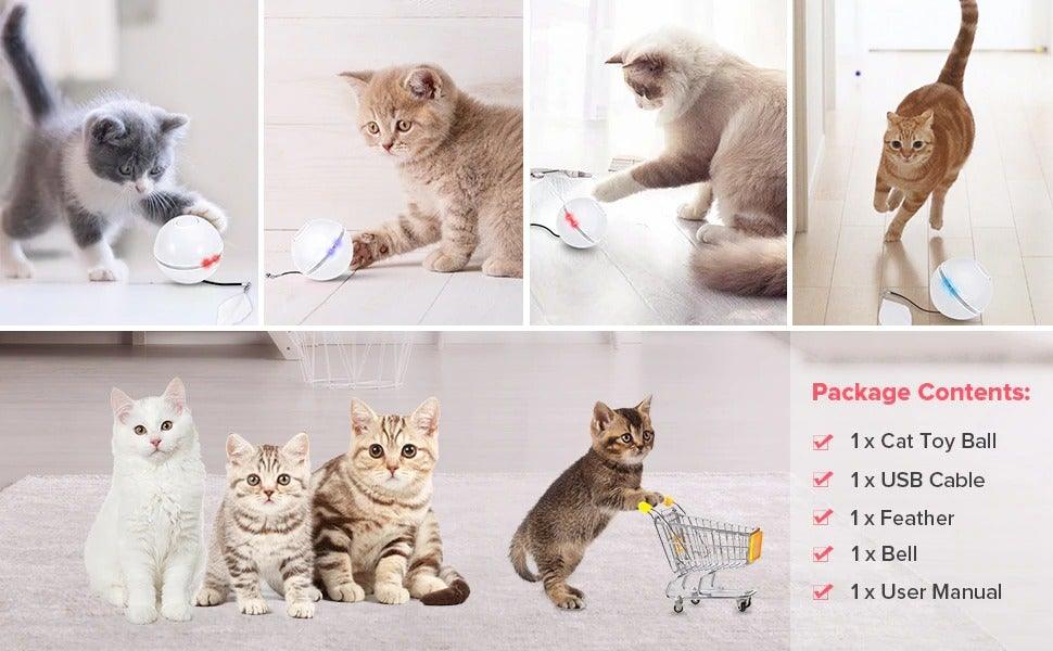Smart Interactive Cat Toy Ball