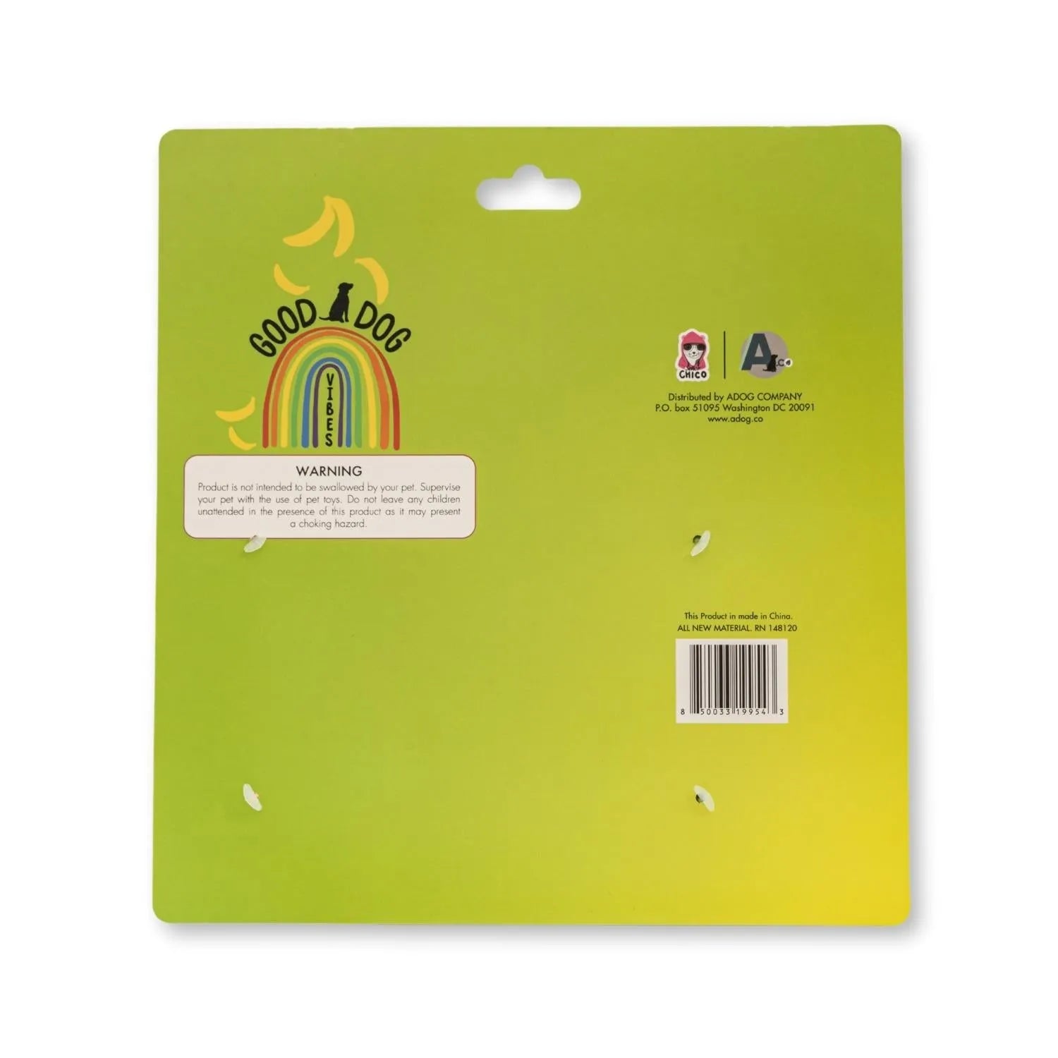 Avocado & Banana Plush Dog Toy Gift Set by American Pet Supplies, featuring a squeaker and crinkle paper, perfect for fun ...