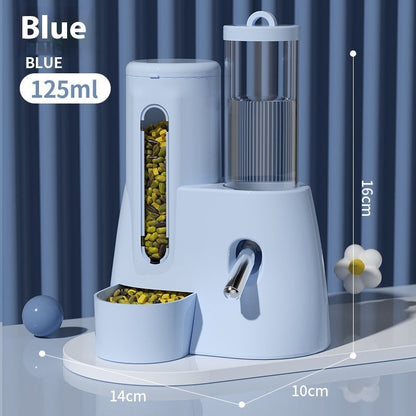 Pet Zen 2-in-1 Automatic Hamster Food Bowl and Water Feeder