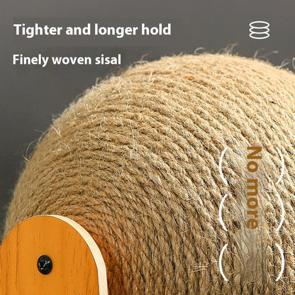 Purrfect Pet Kingdom Cat Scratch Board Wear-resistant Non-dandruff Vertical Sisal (L Style Large Scratching Pole) - Premium Cat Scratching